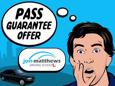 Jon Matthews guaranteed Pass driving course, guaranteed pass, driving test pass guarantee